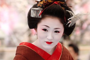Прекрасная японская девушка